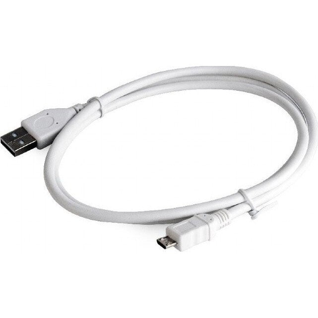 Cablu Date 2A micro USB 1 m WUW-X83 Blister, Alb - vivimall.ro