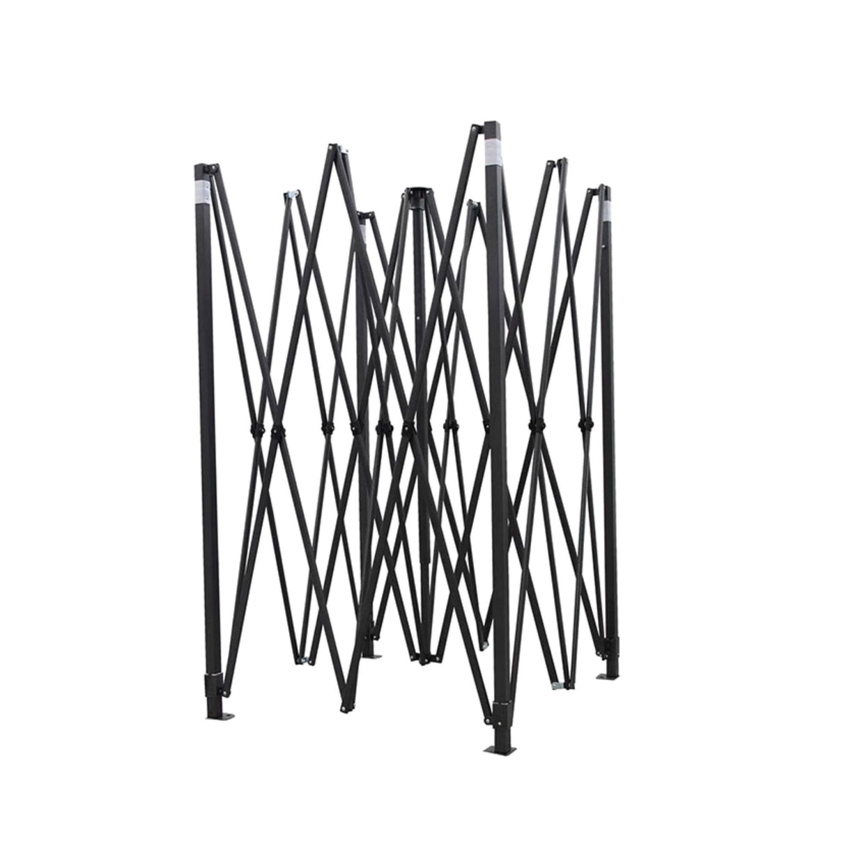 Cadru Metalic, Flippy, Suport pentru Cort Tip Pavilion, Pliabil, Metalic, 12 kg, 3 x 3 m, Negru - vivimall.ro