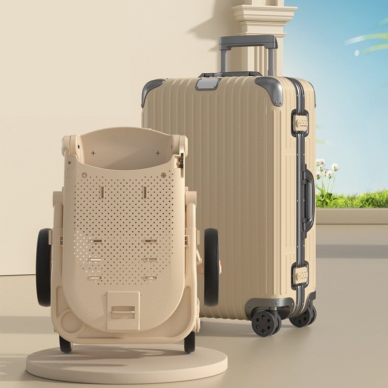 Carucior Sport Vivimall 3in1, 6-36 Luni, Pliabil, Tavita pentru Masa, Pat de Dormit, Centura de Siguranta, Roti 360 Grade, Reversibil, Parasolar, Maner Reglabil, 64 x 35 x 100 cm, Alb - vivimall.ro