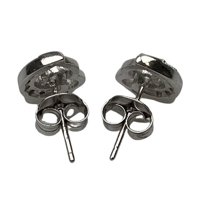 Cercei Argint 925 Inimioara cu Floare - vivimall.ro