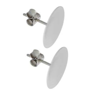 Cercei din Argint 925, model Banut cu surub - vivimall.ro