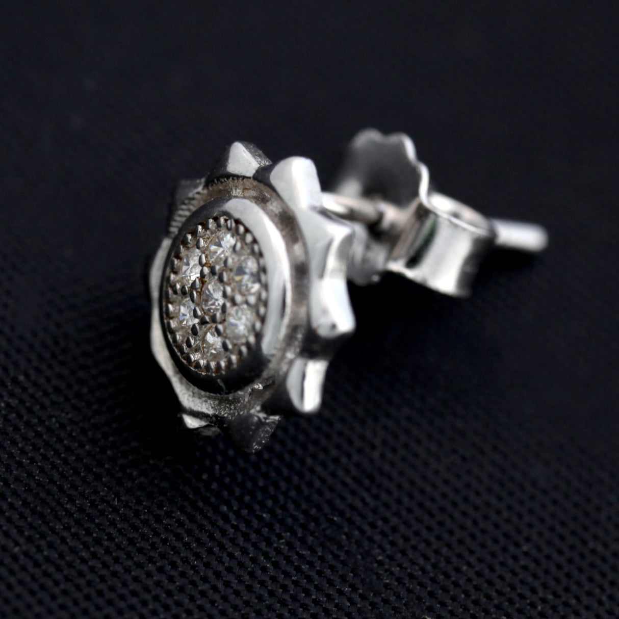 Cercei Soare cu Zirconii, Argint 925 - vivimall.ro