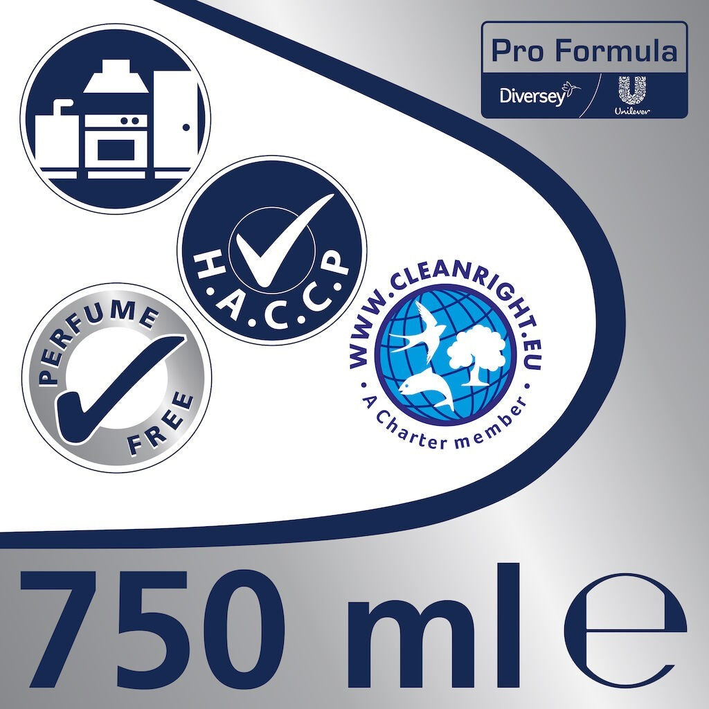 CIF Professional Stainless Steel – Detergent pentru Inox 0,75 L - vivimall.ro