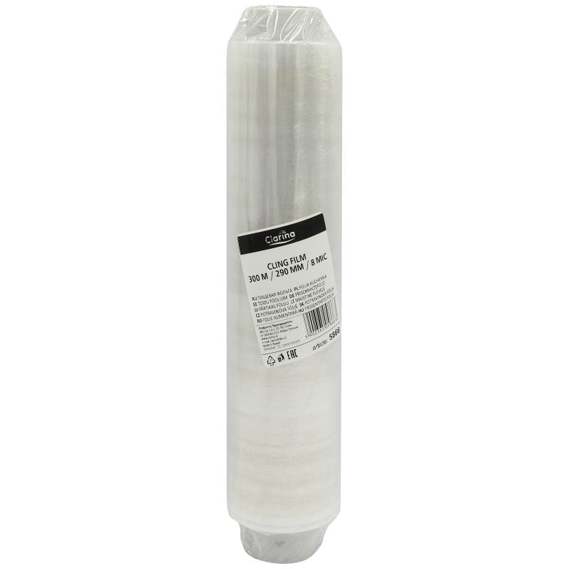Folie Alimentara de Prospetime Premium, Clarina, 300 m x 29 cm - vivimall.ro