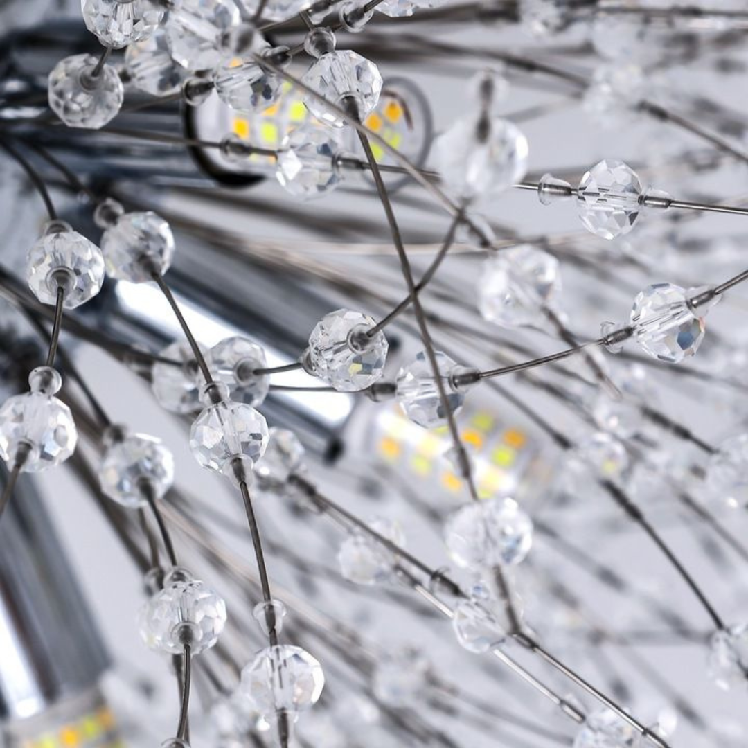 Candelabru Cristal Schonbrunn, 6X G9, Diametru 40Cm, Lucios - vivimall.ro