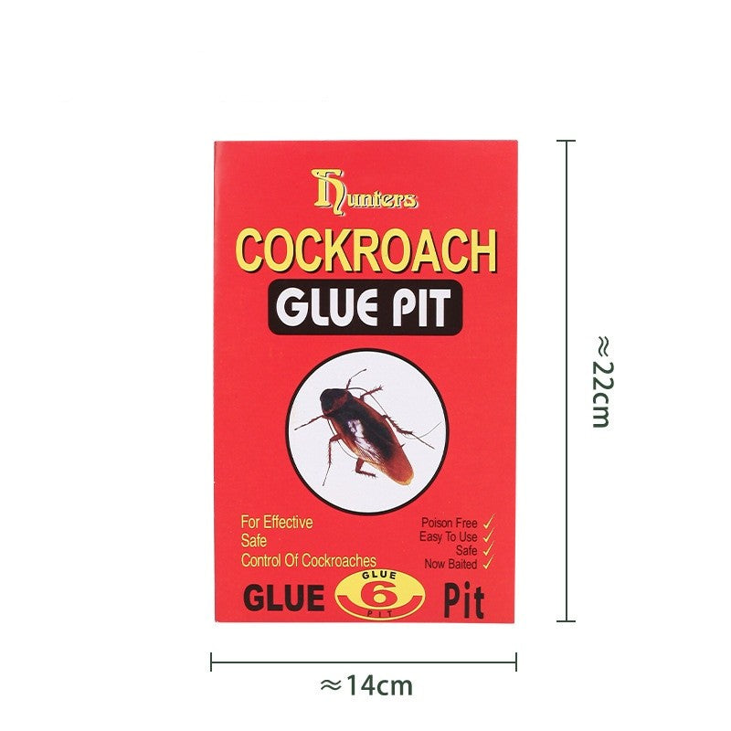 Capcana adeziva pentru gandaci, model tip casa, cu atractant, pentru interior