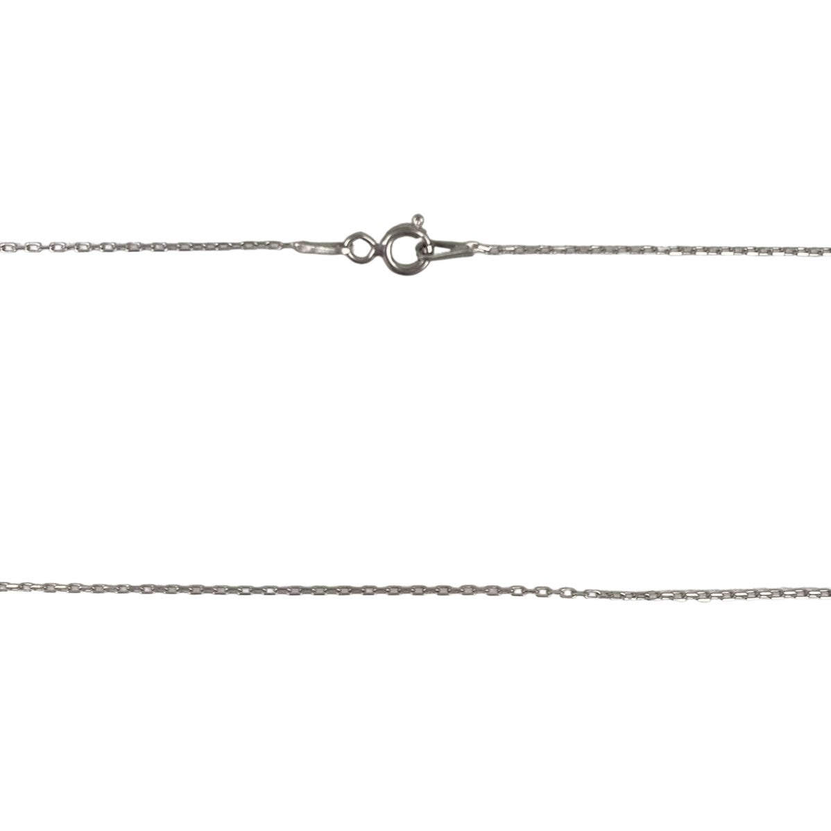 Colier din Argint 925, Inima Plata Turcoaz 40 cm - vivimall.ro