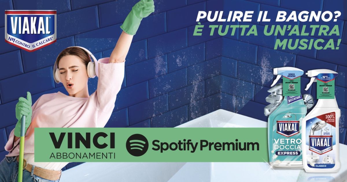 Concurs Viakal - Abonamente Spotify 3, 6 sau 12 luni