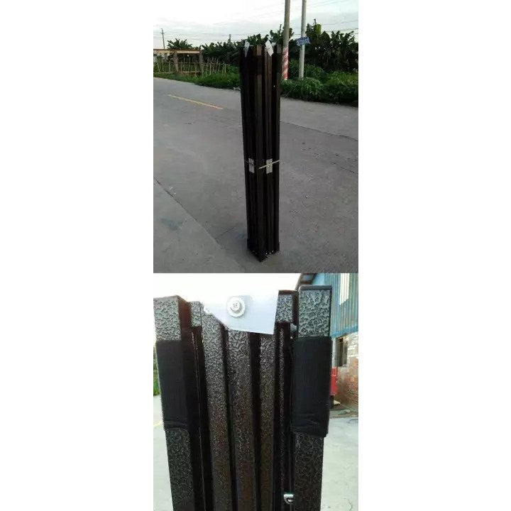 Cort Pavilion 3x3m Rosu Pliabil Cadru Metal pentru Curte, Gradina, Evenimente - vivimall.ro