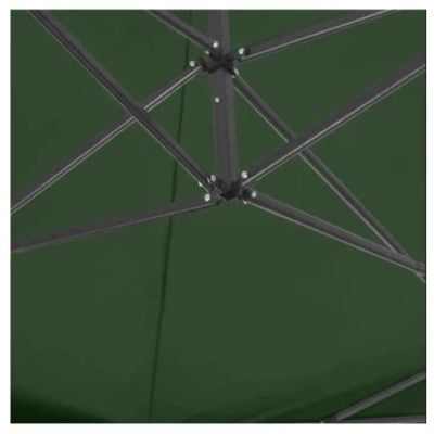 Cort pliabil pentru Evenimente, cadru metalic pentru curte si gradina, 2x2 m, Verde, Vivimall - vivimall.ro
