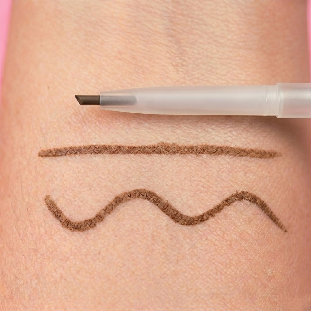 Creion de Sprancene cu Perie, Kevin&Coco, 2in1, 1.5 mm, Caramel - vivimall.ro