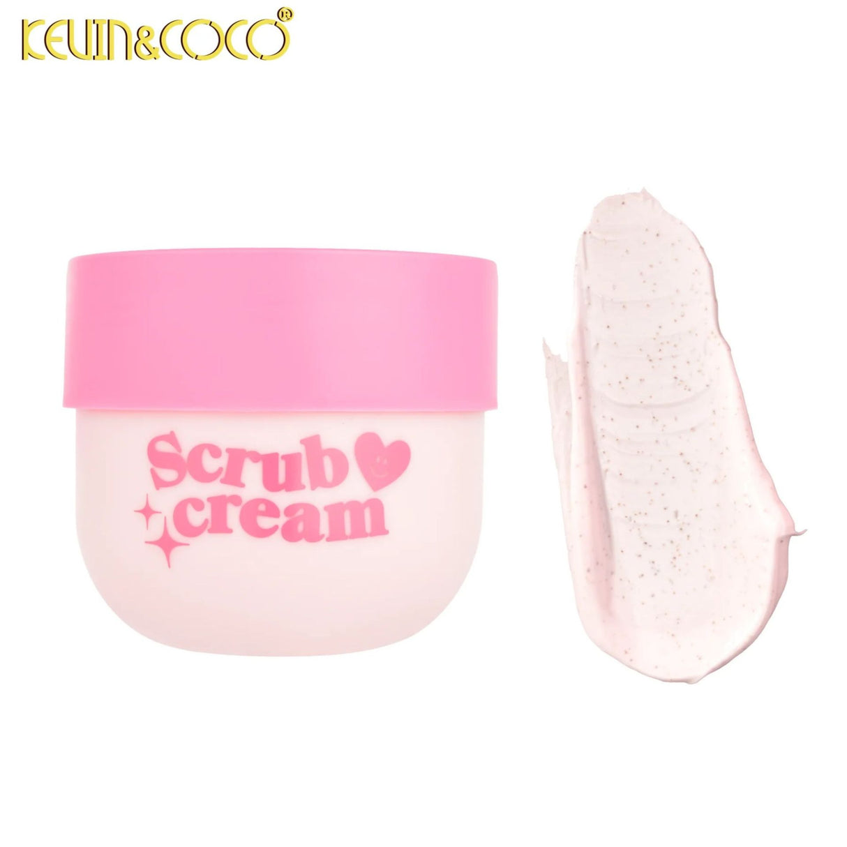 Exfoliant pentru Corp, Kevin&Coco, Scrub Hidratant pentru Piele Sensibila, Reda Stralucirea Pielii, 300ml - vivimall.ro