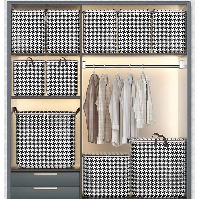 Organizator Textil Cu Fermoar 150L | PackNest 2 - vivimall.ro