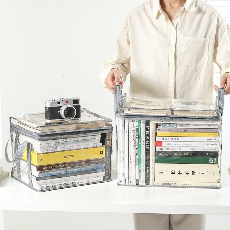 Cutie De Depozitare Din PVC Textil, Rezistentă La Apă, Geantă Pentru Cărți, 38x24x32 cm - vivimall.ro