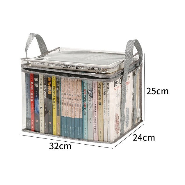 Cutie De Depozitare Din PVC, Textil, Rezistentă La Apă, Geantă Pentru Cărți, 32x24x25 cm - vivimall.ro