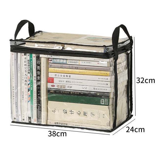 Cutie De Depozitare Din PVC Textil, Rezistentă La Apă, Geantă Pentru Cărți, 38x24x32 cm - vivimall.ro