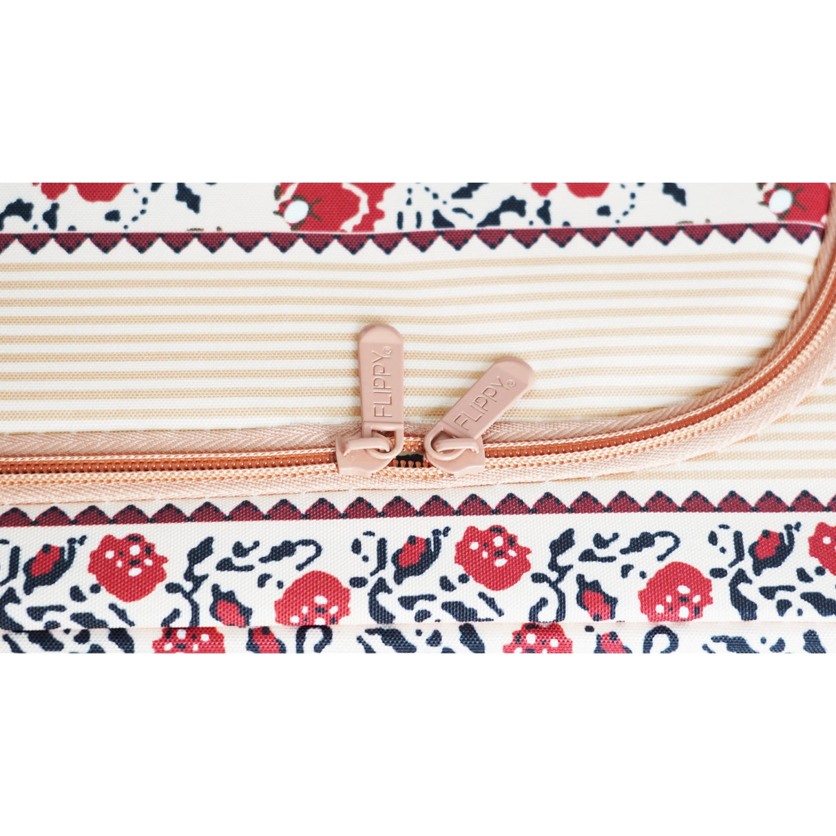 Cutie de Depozitare Pliabila, Vivimall,100 L din Bumbac si In, 60X42X40 cm, Fereastra Frontala, 2 Usi de Acces cu Fermoar Bidirectional, Cadru Metalic, Suport Baza Stabil din Plastic, Motiv Traditional Model 4 - vivimall.ro