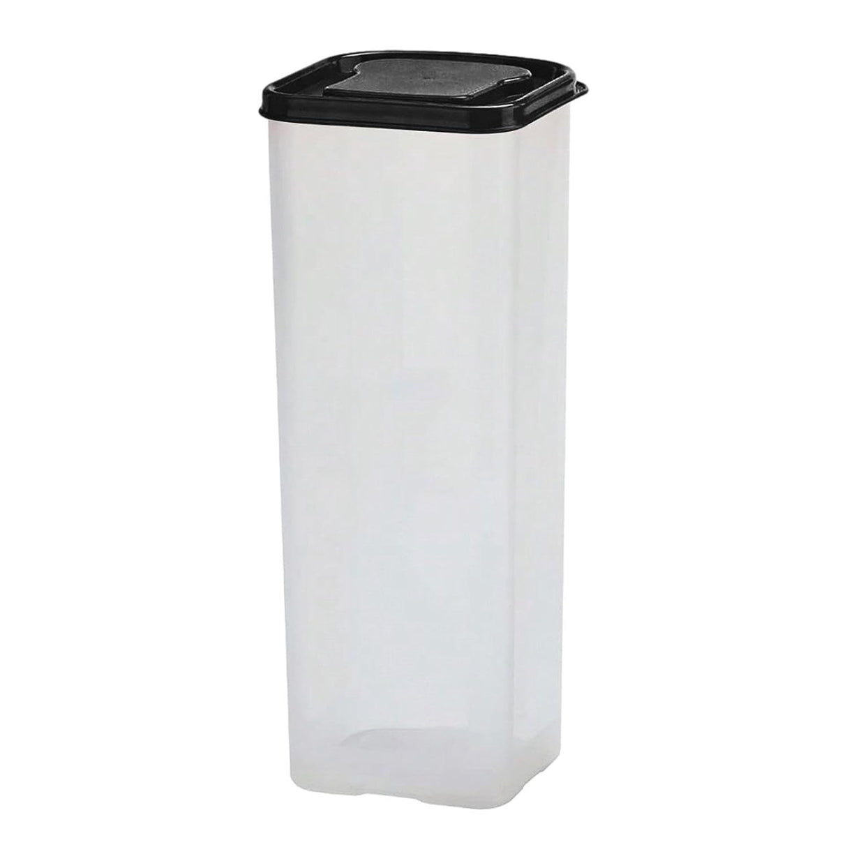 Cutie Depozitare Paine, Vivimall, din Plastic, 34 x 13 cm, Pastreaza Prospetimea, Capac Negru - vivimall.ro