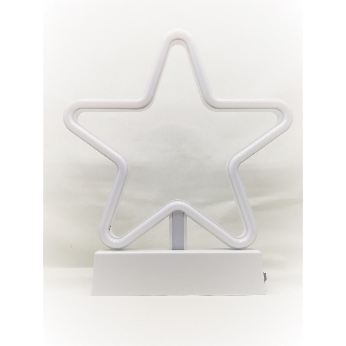 Decoratiune Luminoasa cu Baterii Stea 25 cm Alb Rece - vivimall.ro