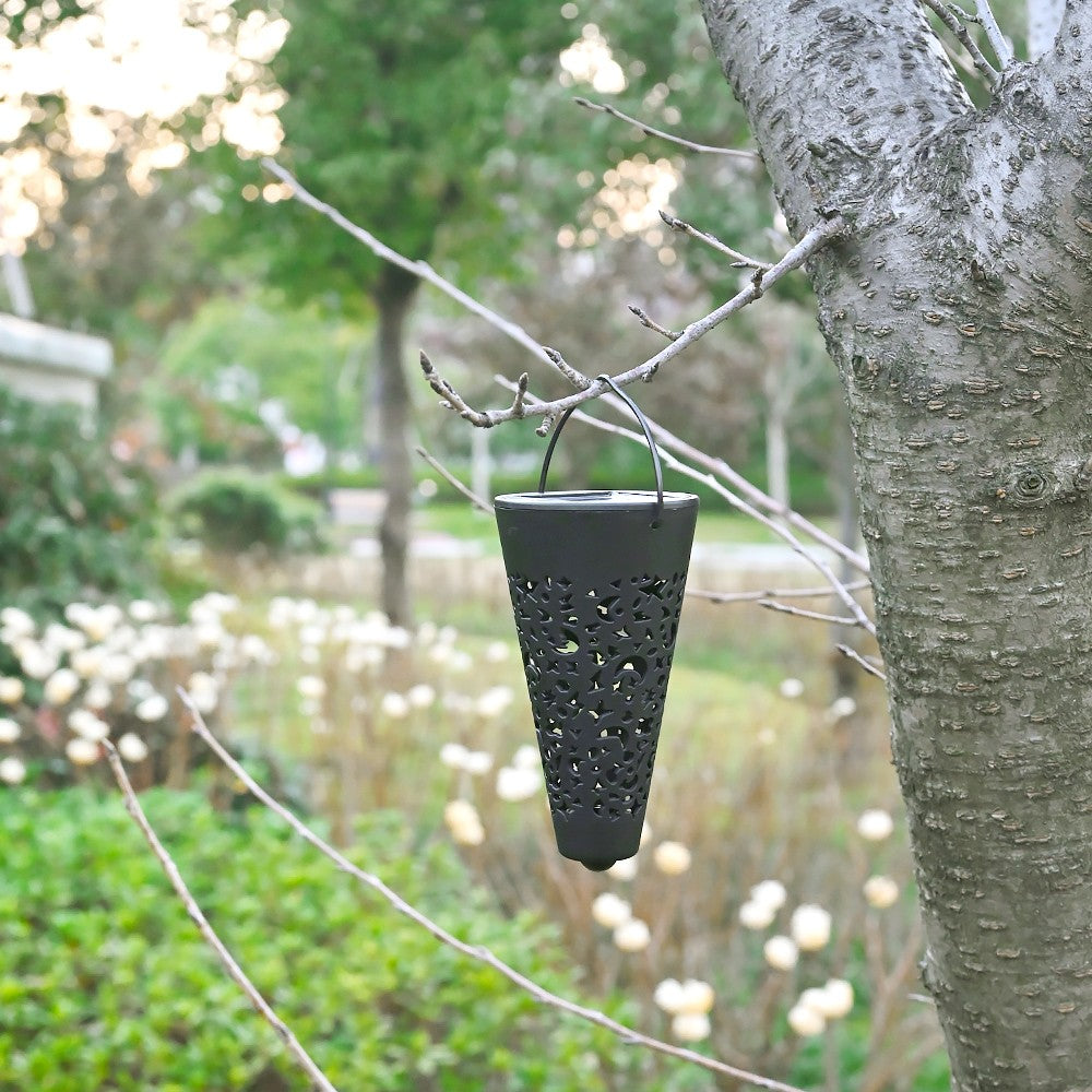 Соларна градинска декорация, тип фенерче