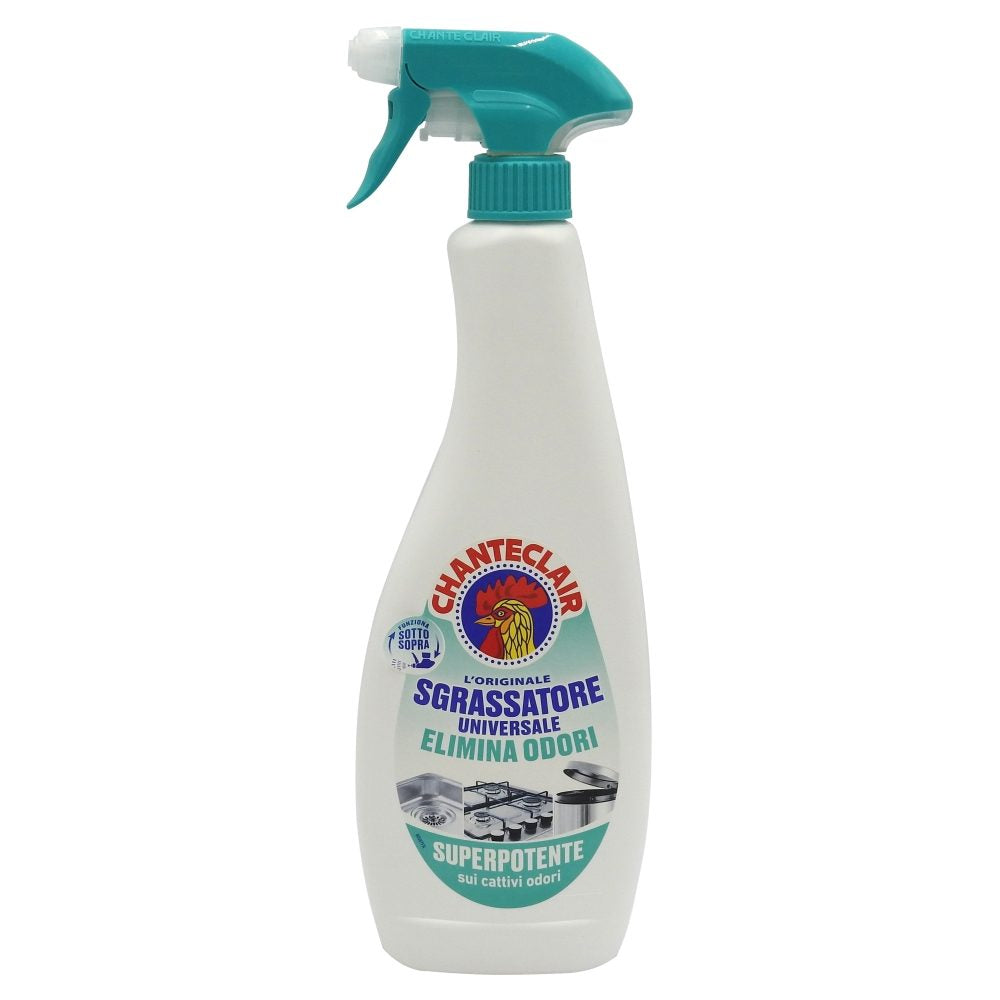 Degresant universal spray Chante Clair 600 ml pentru bucătărie, vedere frontală flacon cu pulverizator