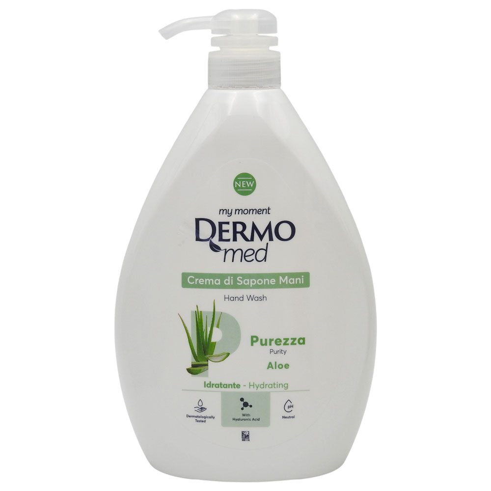 Sapun Lichid, DERMOMED, Aloe si Rodie, 1 L - vivimall.ro