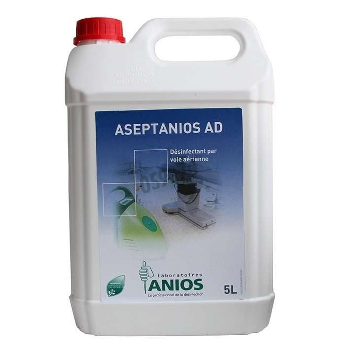 Dezinfectant pentru aeromicroflora, suprafete si dispozitive medicale pe cale aeriana ASEPTANIOS AD, 5 Litri - vivimall.ro