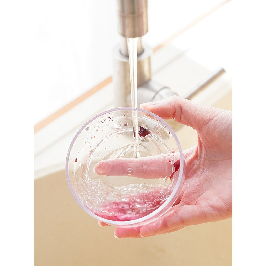 Dispozitiv de Scos Samburi, Vivimall, Manual, cu 7 Gauri, pentru Cirese, 13 x 9.2 cm, din ABS, Alb - vivimall.ro