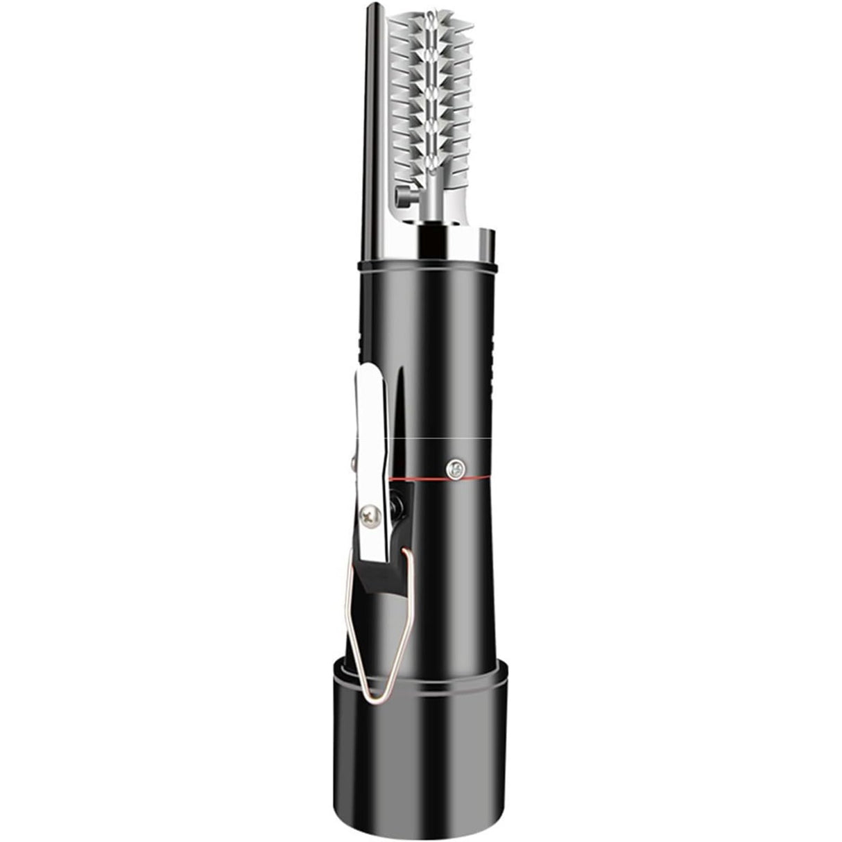 Dispozitiv Electric de Curatare Solzi Peste, Flippy, din Otel Inoxidabil, 28 x 5 cm, Negru