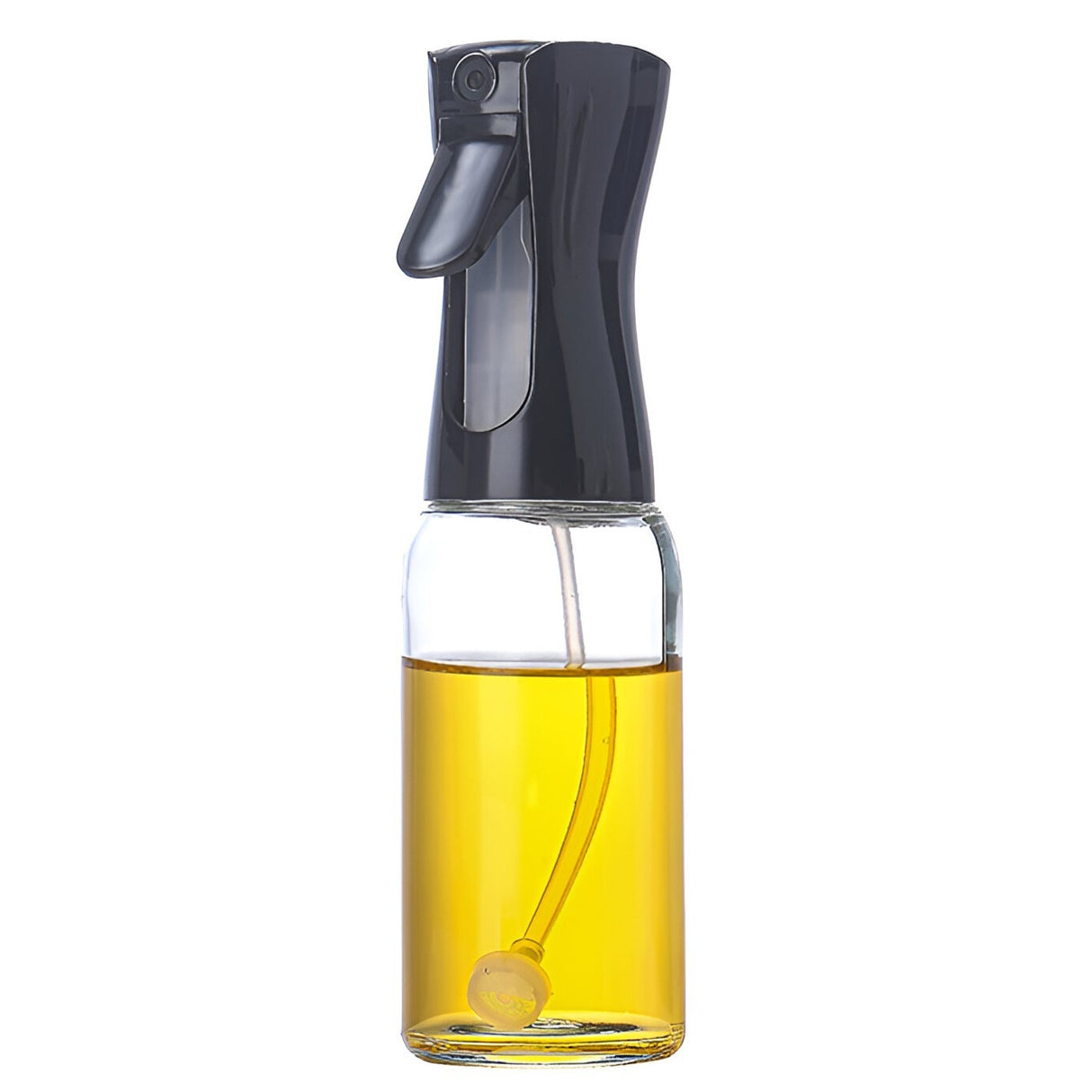 Pulverizator pentru Ulei, Otet sau Alte Lichide, Vivimall, Reincarcabil, Multifunctionale, Capacitatea 200 ml, Material Plastic, Culoare Negru - vivimall.ro