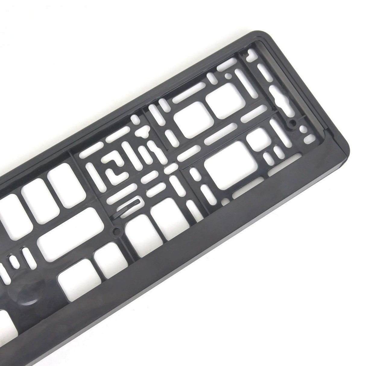 Suport Placute de Imatriculare, Flippy, Standard European XC-W341, din Plastic, Rama pentru Placute, 52.7 x 13 x 1.2 cm, Negru - vivimall.ro