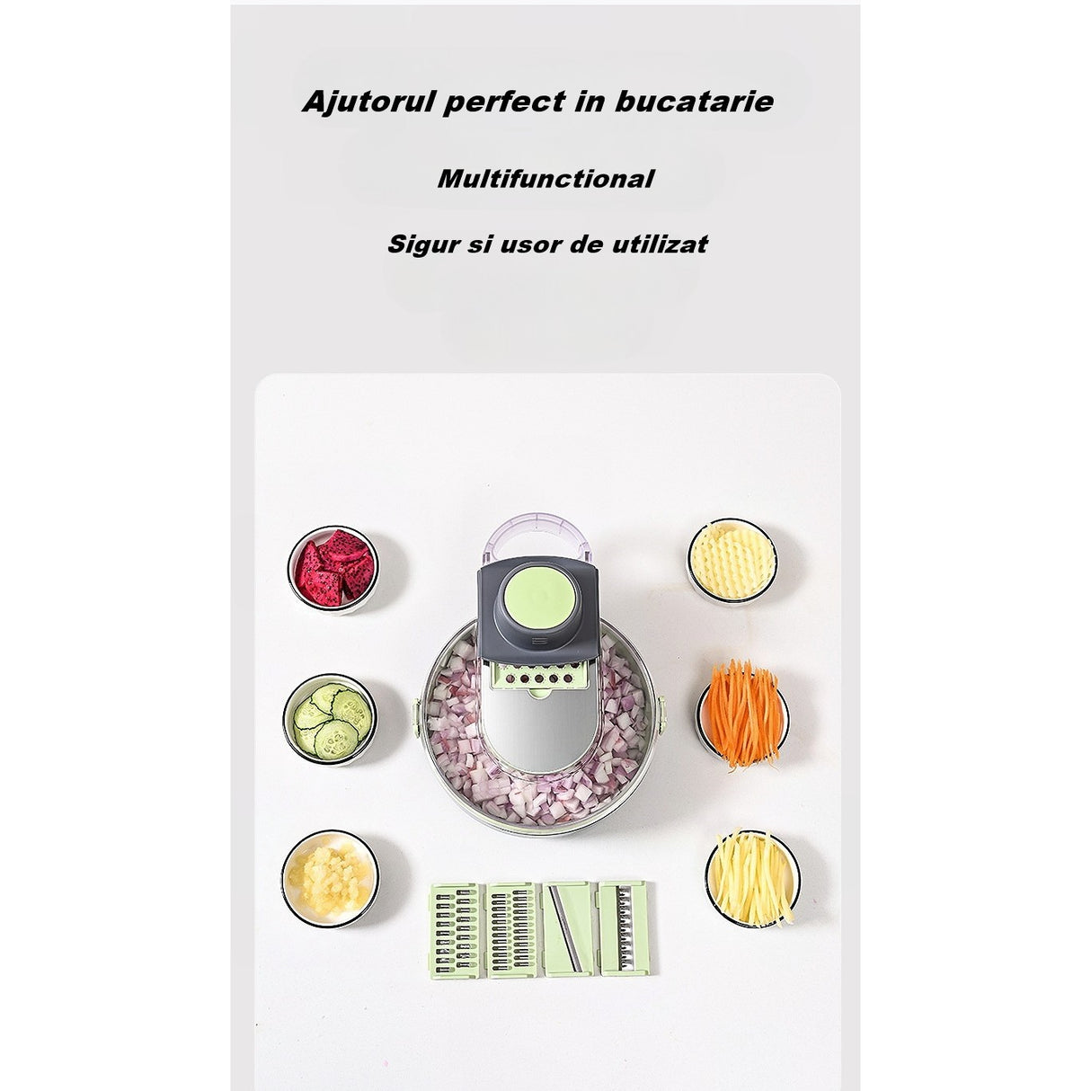 Feliator multifunctional 8 in 1 | KitchenPro - vivimall.ro