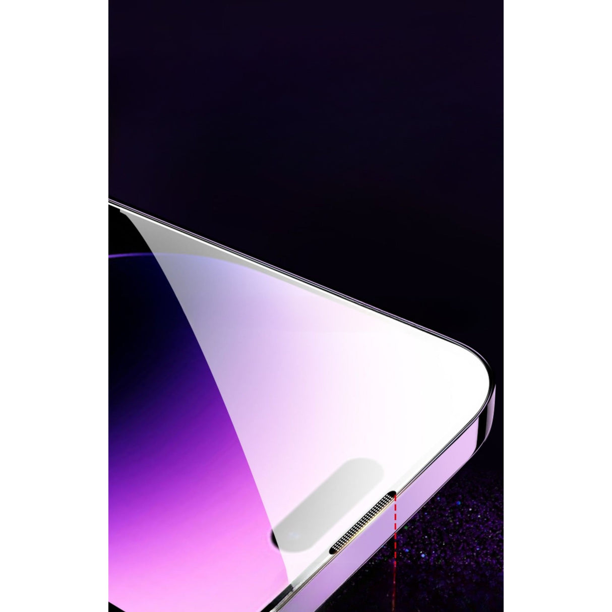 Folie de Protectie cu Instalare Rapida, Vivimall, pentru Apple iPhone 15, Tempered Glass Easy Tool, Full Cover, Protectie Difuzor, HD, Margini Negre, Transparent - vivimall.ro
