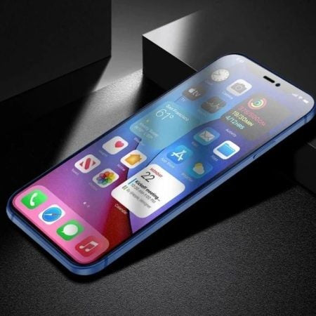 Folie de Protectie, Vivimall, pentru iPhone 15, Full Cover, Matte Ceramics 9D, Anti-soc, Anti-amprenta, Margini Negre, Transparent - vivimall.ro