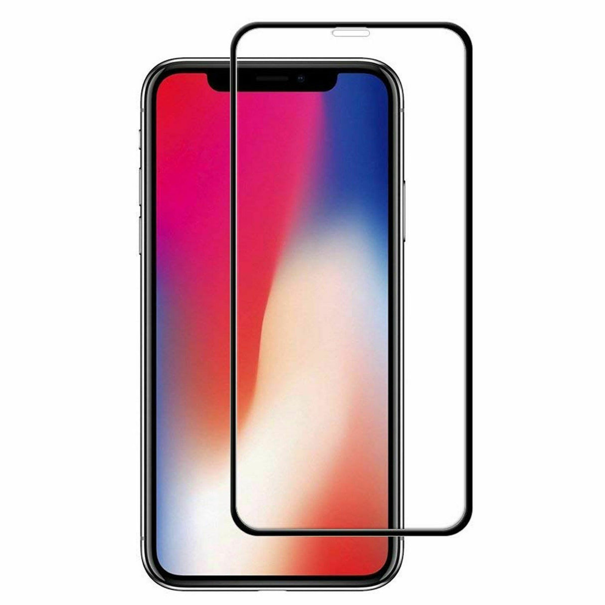 Folie de Protectie, Vivimall, pentru iPhone 15, Tempered Glass 6D, Full Cover, Margini Negre, Transparent - vivimall.ro