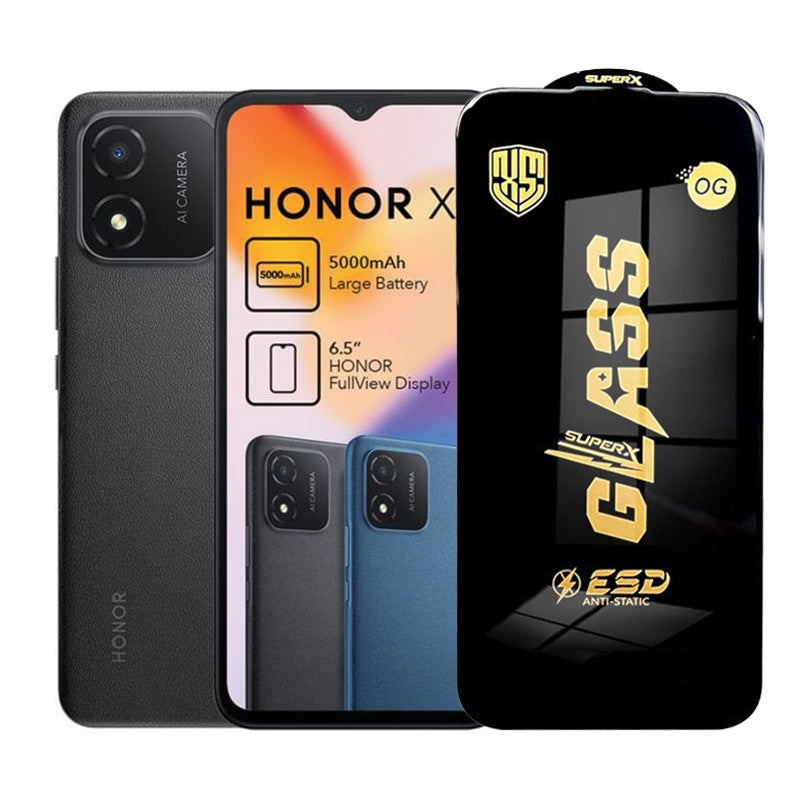 Folie de Protectie pentru Honor X5, Flippy, Sticla Securizata ESD, Margini Negre, Rezistenta la Zgirieturi, Antistatica, 0.35 mm, Transparenta - vivimall.ro