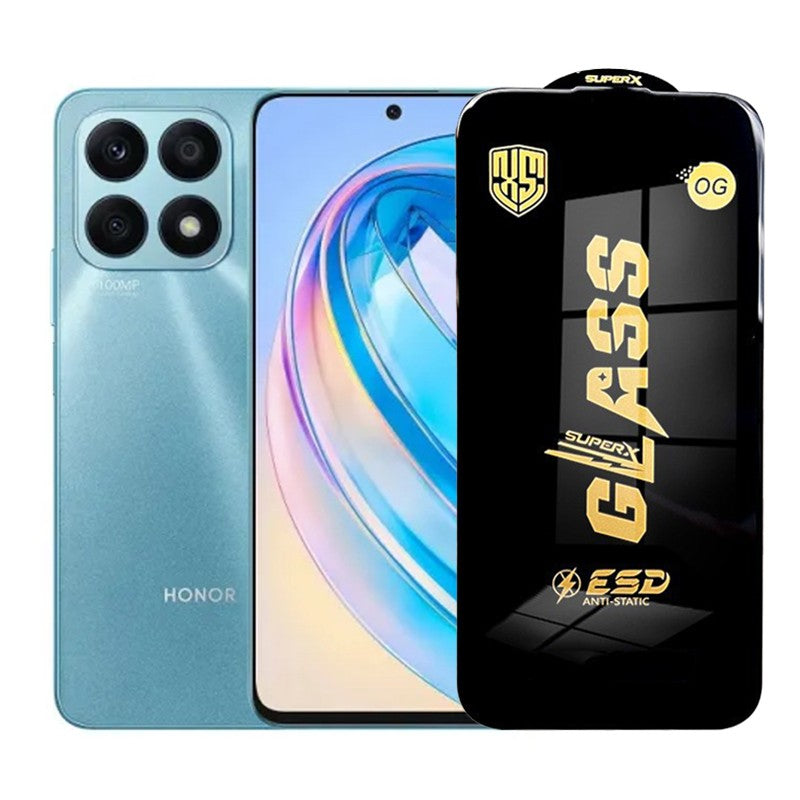 Folie de Protectie pentru Honor X8a, Flippy, Sticla Securizata ESD, Margini Negre, Rezistenta la Zgirieturi, Antistatica, 0.35 mm, Transparenta - vivimall.ro