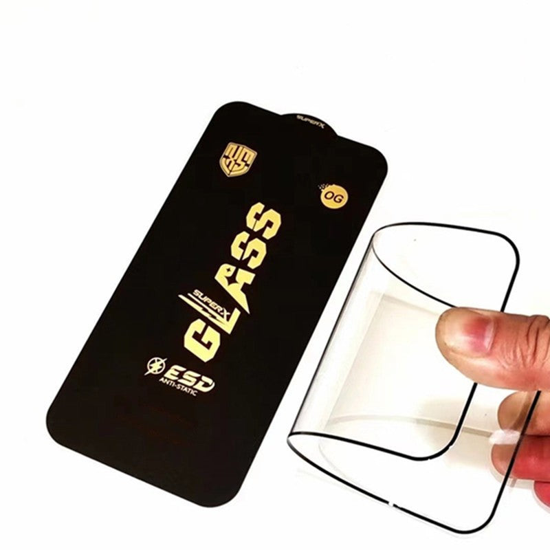 Folie de Protectie pentru Realme13+, Flippy, Sticla Securizata ESD, Margini Negre, Rezistenta la Zgirieturi, Antistatica, 0.35 mm, Transparenta - vivimall.ro