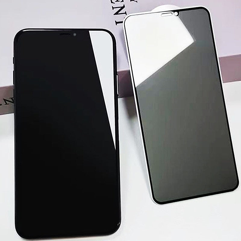 Folie de Sticla Securizata pentru Apple iPhone 15, Vivimall, Privacy 30°, Vizibilitate HD, Protectie Completa 9D, Anti-Amprenta, Protectie Confidentialitate, Negru - vivimall.ro