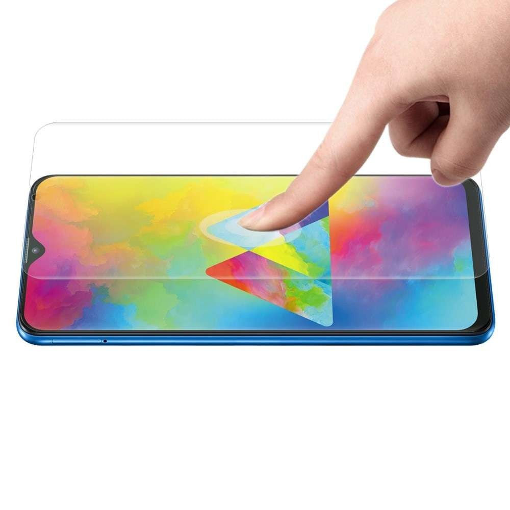 Folie Plastic Samsung Galaxy M20 Transparent - vivimall.ro