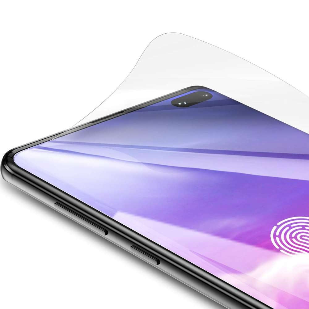 Folie Plastic Samsung Galaxy S10 Plus Transparent - vivimall.ro