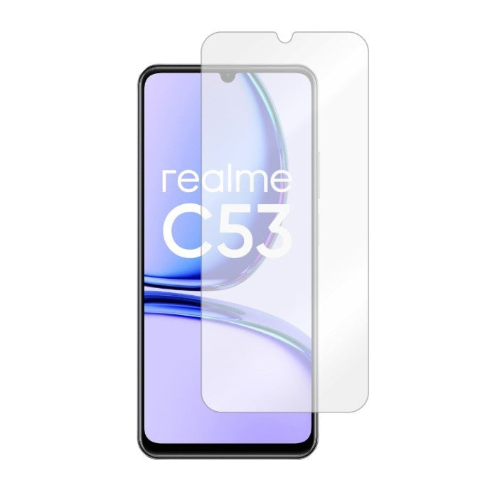 Folie Securizata pentru Realme C53, Vivimall, Sticla Securizata 3D, High Definition Ultra Clear 2.5 HD, Margini Arc, 0.3 mm, Anti Zgirieturi, Anti bule, Transparenta - vivimall.ro