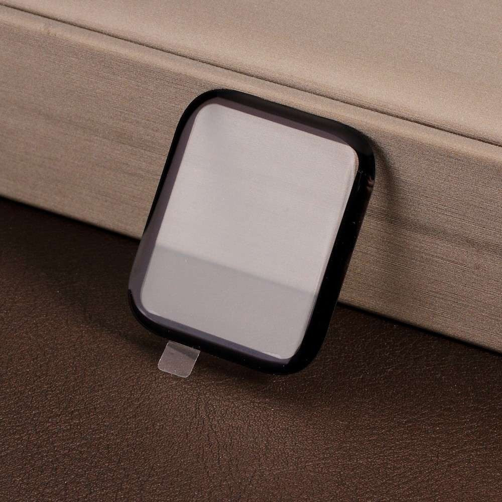 Folie Sticla Apple Watch Series 4/5 40 mm adeziv pe margine Negru - vivimall.ro
