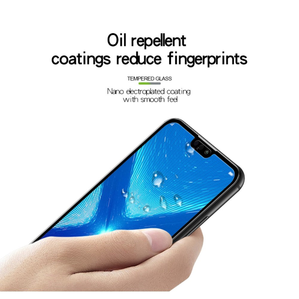 Folie Sticla Flippy® compatibila cu Huawei Y9 2019 111D Negru - vivimall.ro