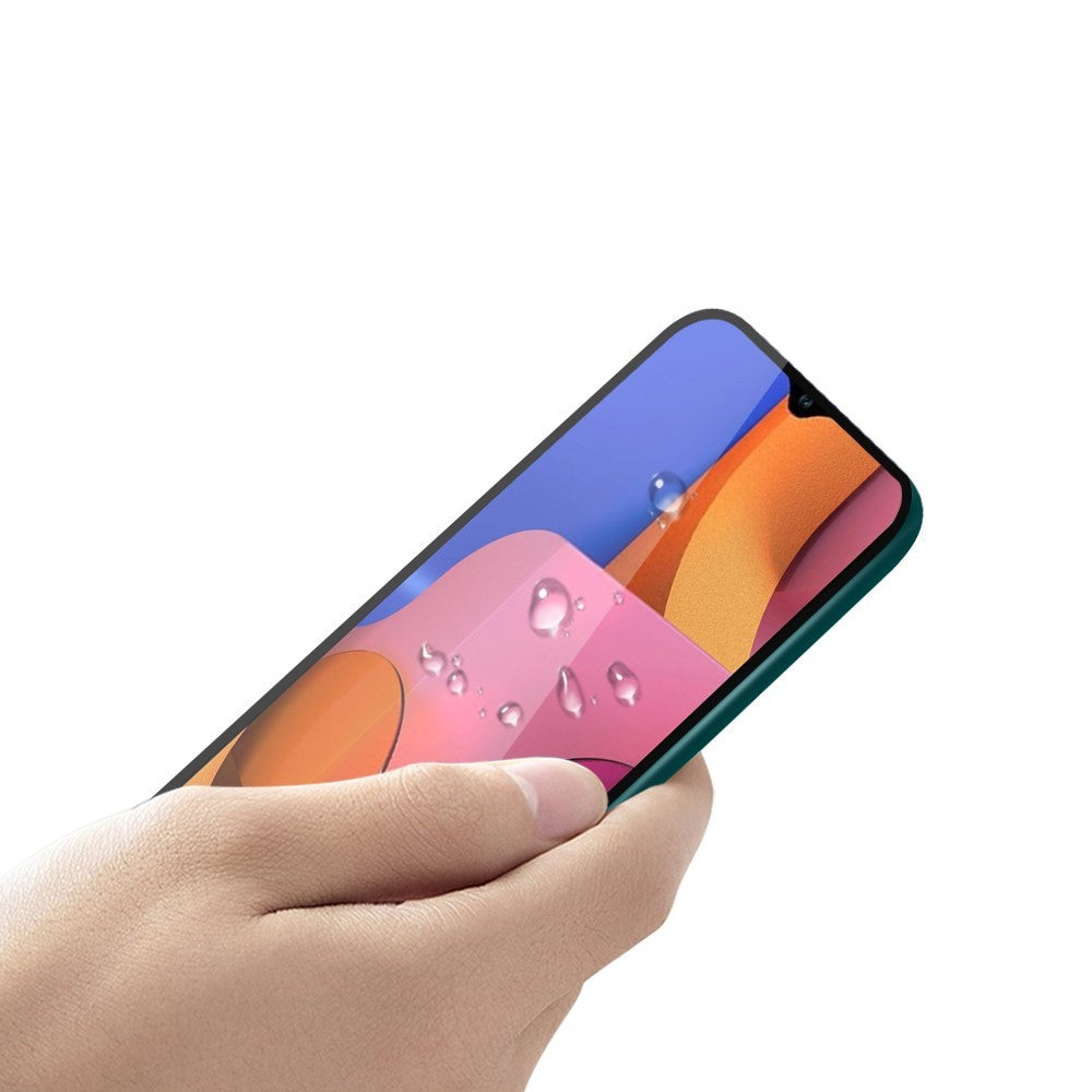 Folie Sticla Flippy® compatibila cu Samsung A20S 111D Negru - vivimall.ro