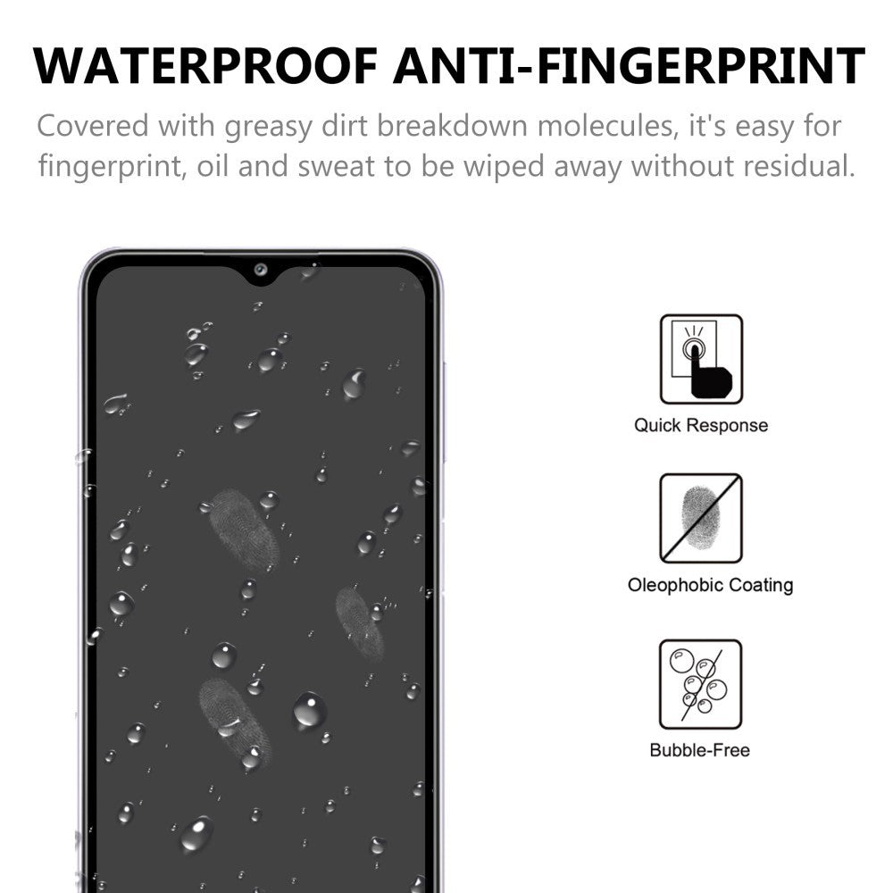 Folie Sticla Securizata Flippy, compatibila cu Samsung A32 5G, Negru - vivimall.ro