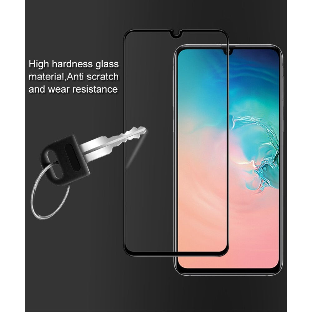 Folie Sticla Flippy® compatibila cu Samsung A40 111D Negru - vivimall.ro