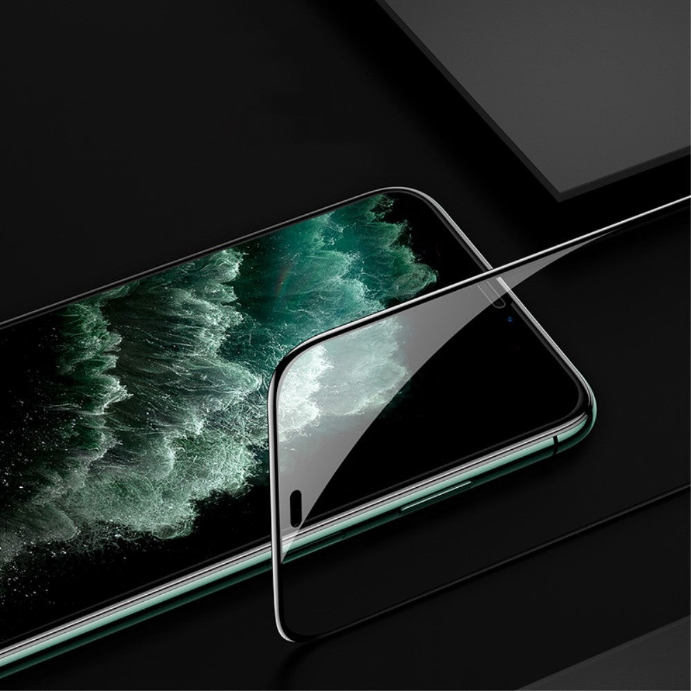 Folie Sticla Flippy® pentru Apple iPhone 11 Pro Max/XS Max 111D Negru - vivimall.ro