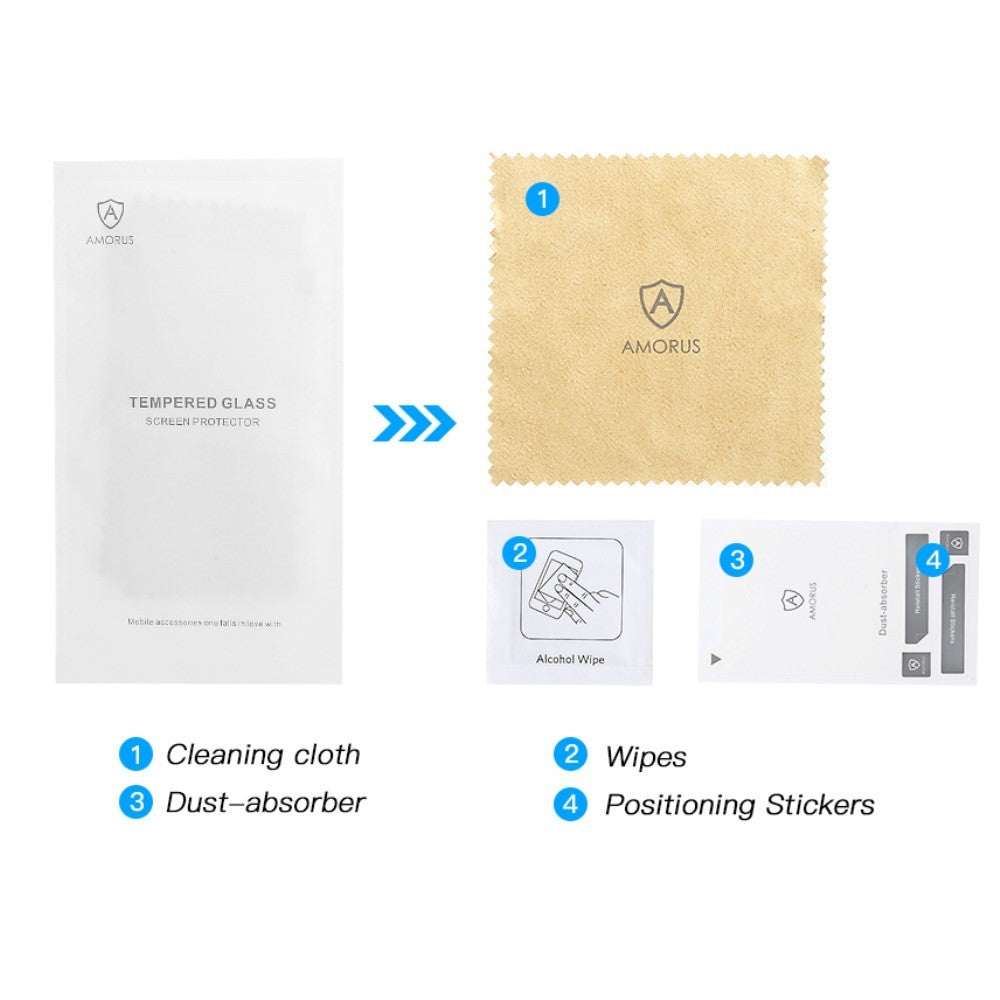 Folie Sticla Securizata Flippy, compatibila cu Samsung A02S, Negru - vivimall.ro