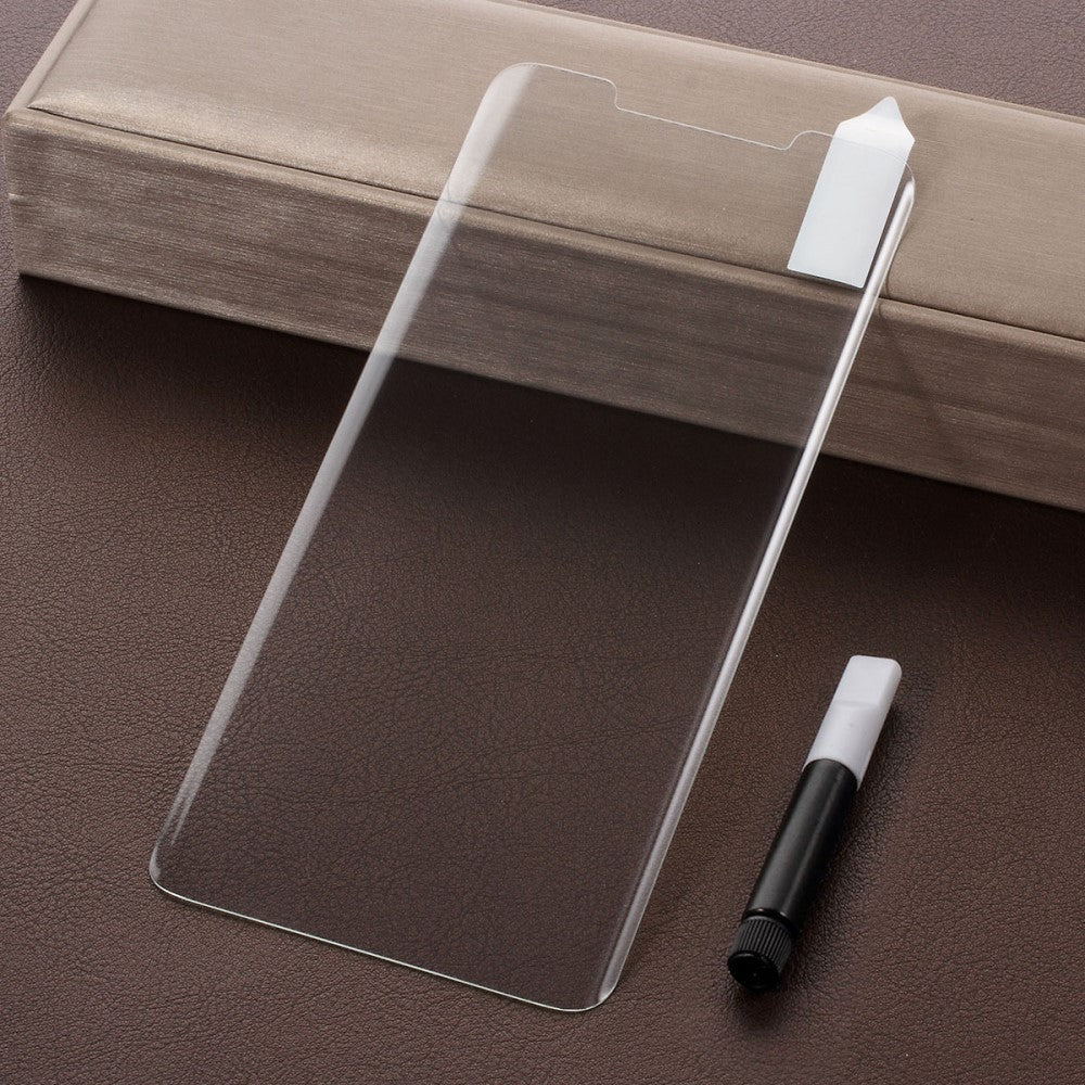 Folie Sticla Securizata , Flippy, compatibil cu Samsung Galaxy S6 Edge, Full Glue, Nano Water, Transparent - vivimall.ro